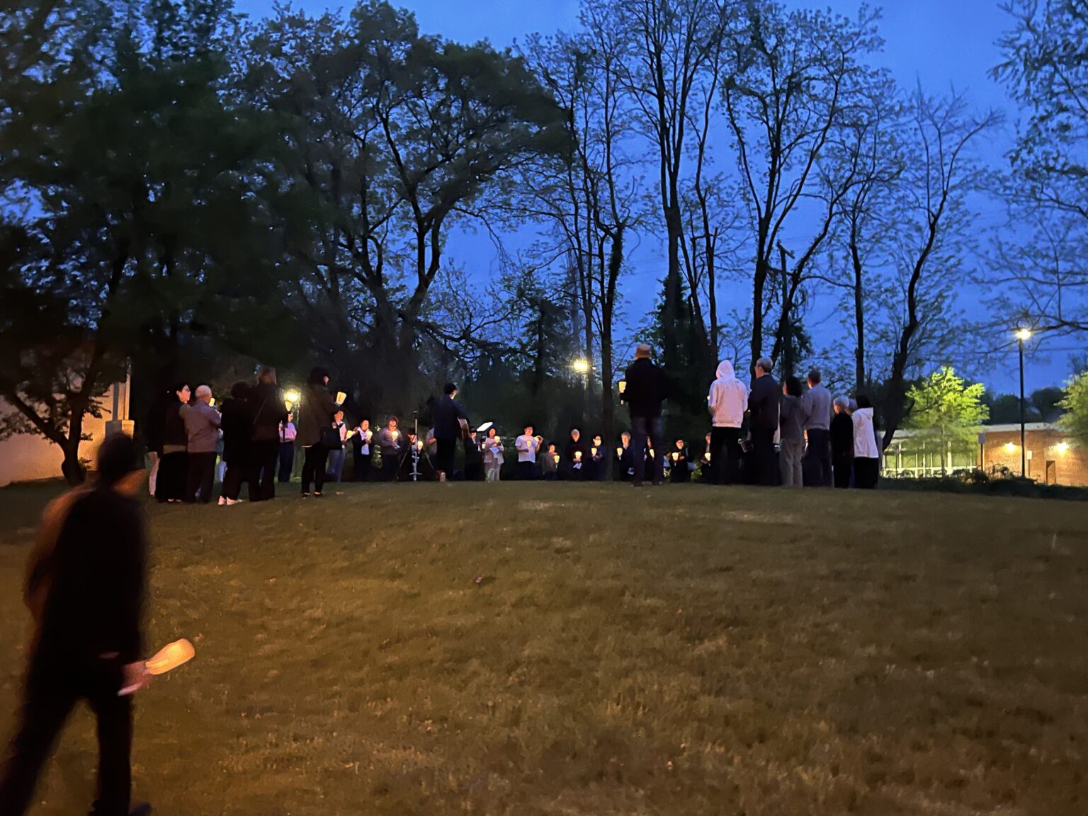 부활절 촛불 새벽예배